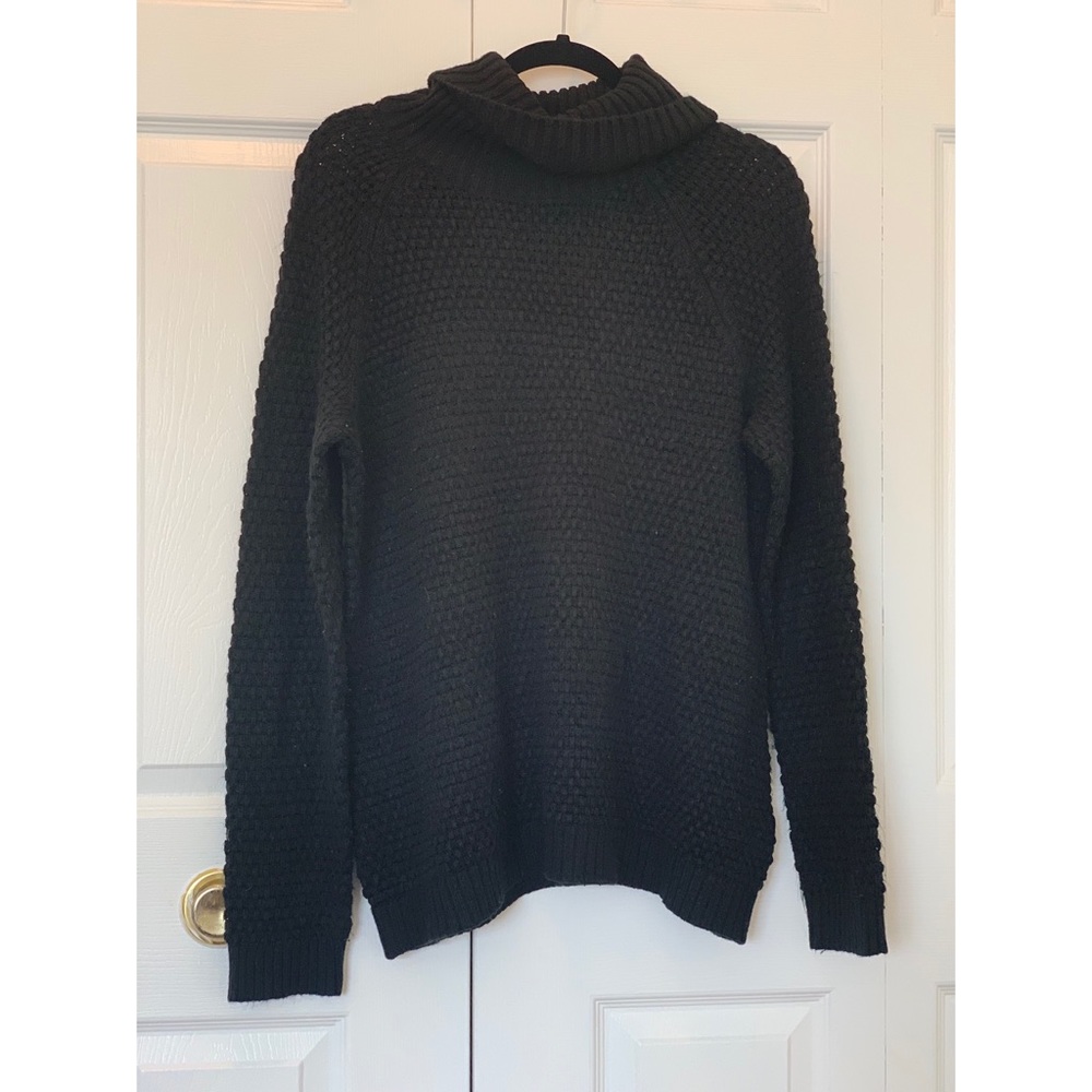Black Turtleneck Sweater